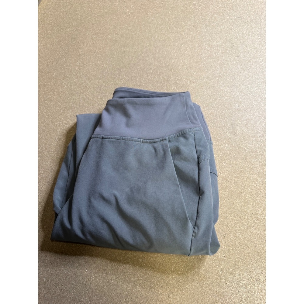 Patagonia Happy Hike Studio‎ Pants Gray Joggers Womens Small Stretch Hiking Yoga